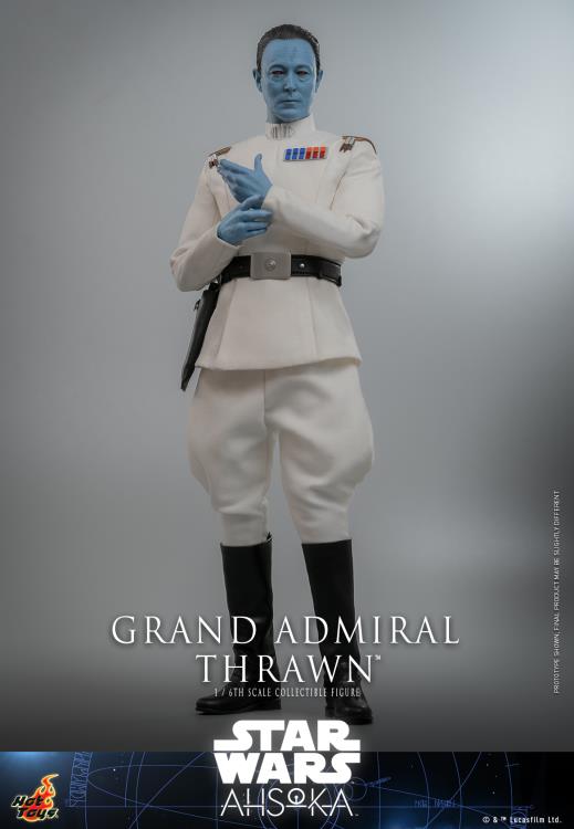 Hot Toys Star Wars Ahsoka Series Grand Admiral Thrawn 1/6th Scale Figure