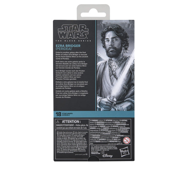 Star Wars Ezra Bridger Peridea Black Series 6 Inch Action Figure