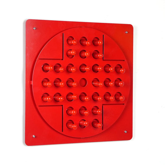 Peg Solitaire Red, alternate view