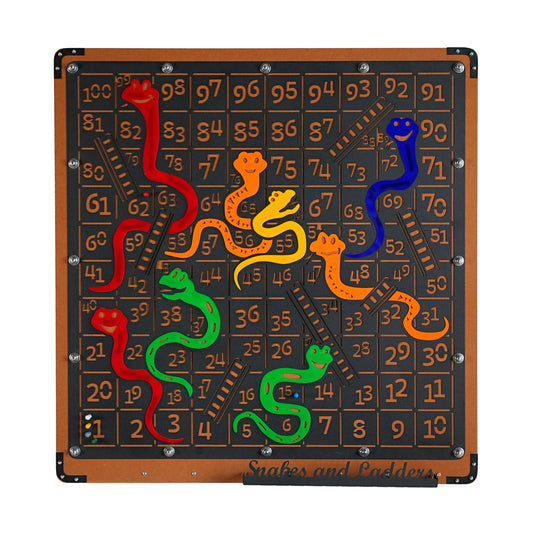 Giant Snakes and Ladders Game Board, alternate view