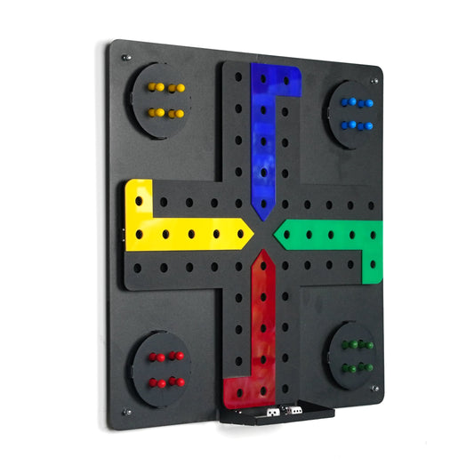 Ludo Wall Game, alternate view