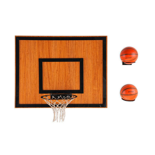 Wooden Single Hoop African Walnut, alternate view