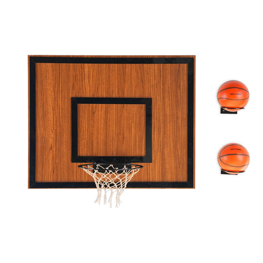 Wooden Single Hoop Walnut, alternate view