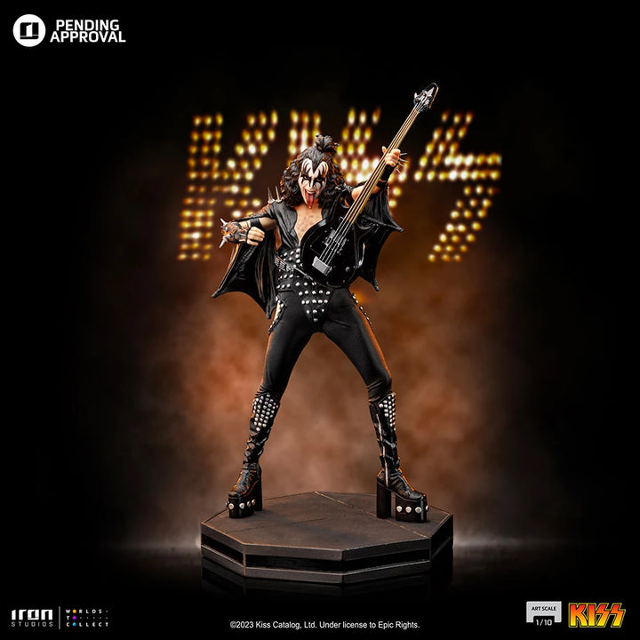 Iron Studios KISS Gene Simmons (The Demon) 1/10 Art Scale Statue - ETA Q3