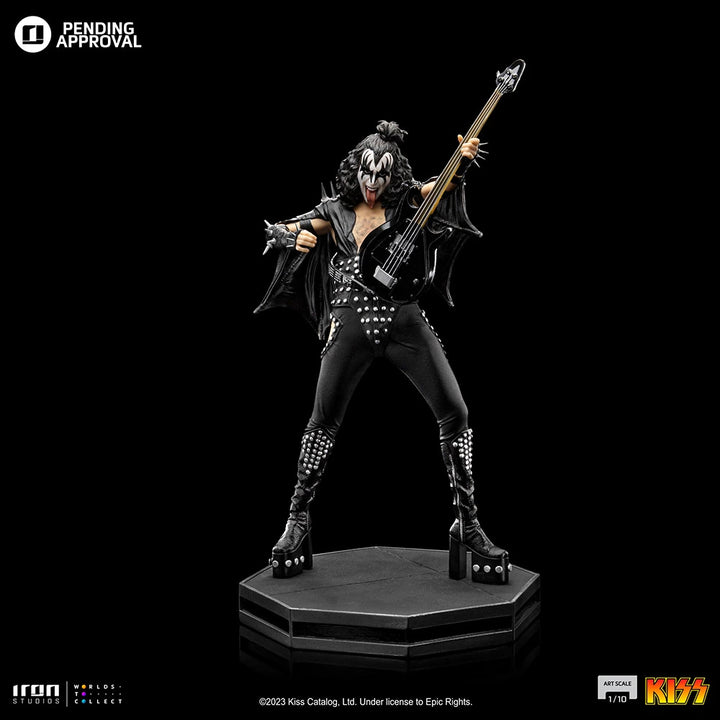 Iron Studios KISS Gene Simmons (The Demon) 1/10 Art Scale Statue - ETA Q3