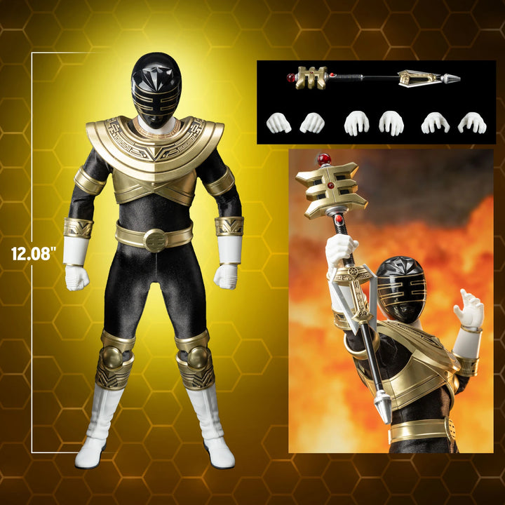 Power Rangers Zeo Threezero FigZero Gold Zeo Ranger 1/6 Scale Figure