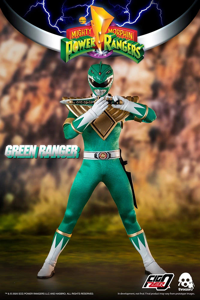 Mighty Morphin Power Rangers FigZero Green Ranger 1/6 Scale Figure