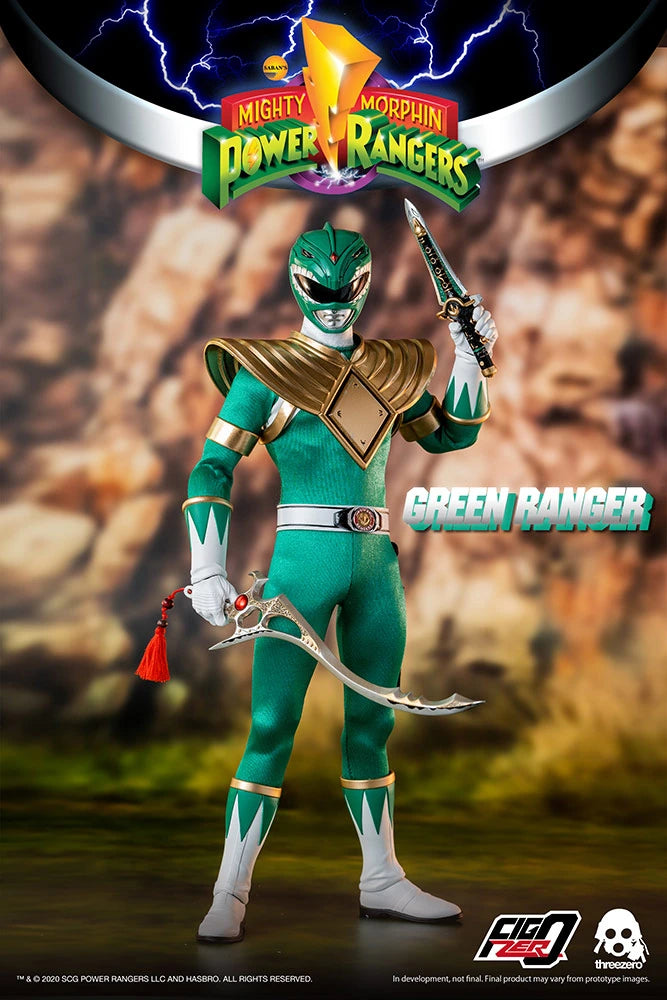 Mighty Morphin Power Rangers FigZero Green Ranger 1/6 Scale Figure