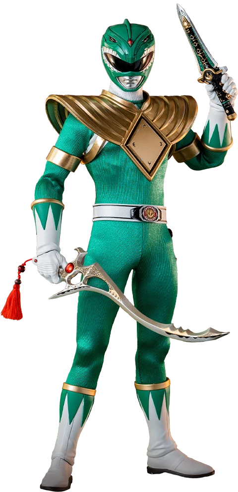Mighty Morphin Power Rangers FigZero Green Ranger 1/6 Scale Figure