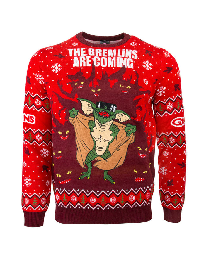 Official Gremlins Unisex Christmas Jumper