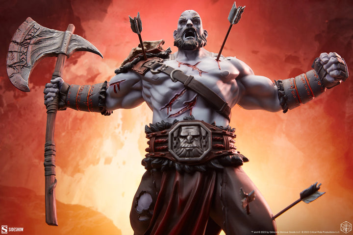Sideshow Critical Role Grog Vox Machina Statue