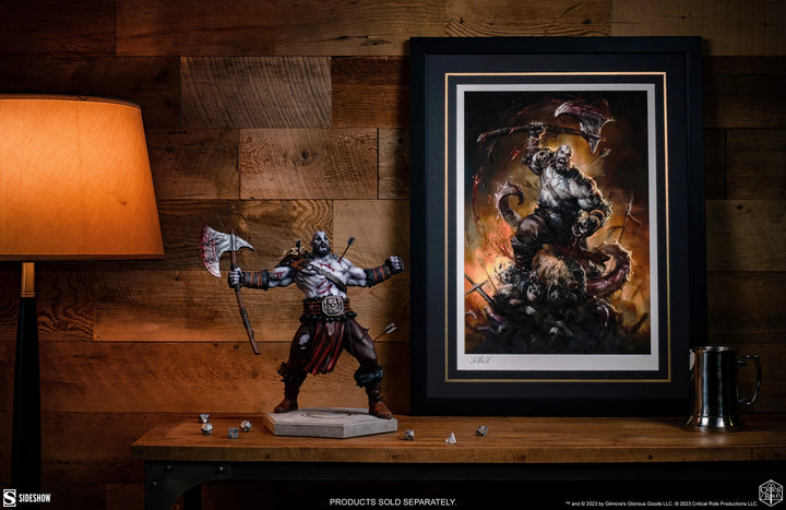 Sideshow Critical Role Grog Vox Machina Statue