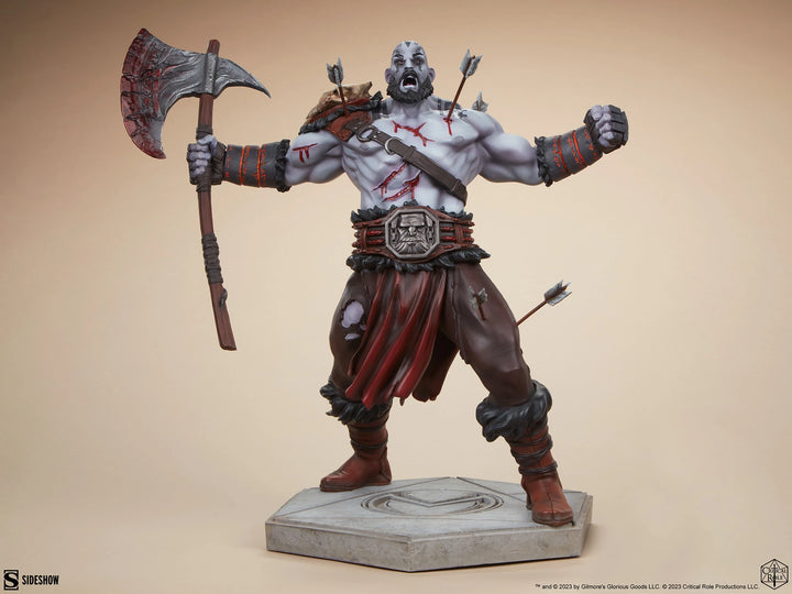 Sideshow Critical Role Grog Vox Machina Statue