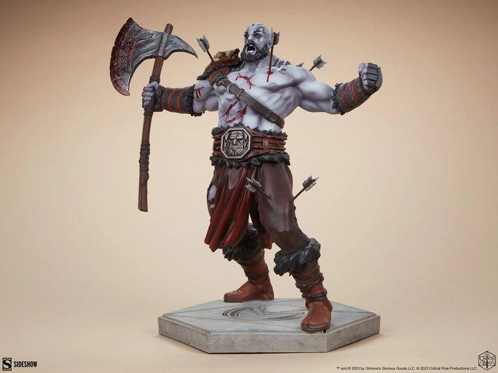 Sideshow Critical Role Grog Vox Machina Statue