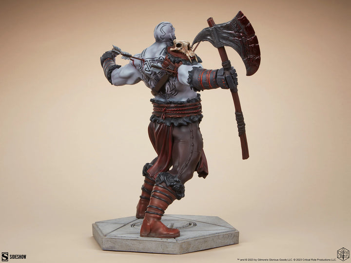 Sideshow Critical Role Grog Vox Machina Statue