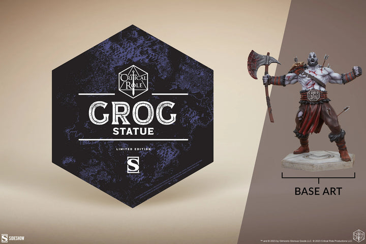 Sideshow Critical Role Grog Vox Machina Statue