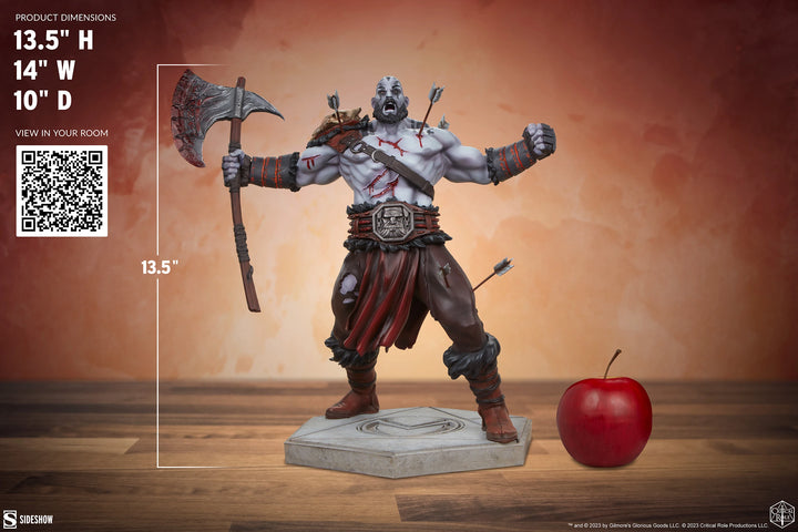 Sideshow Critical Role Grog Vox Machina Statue