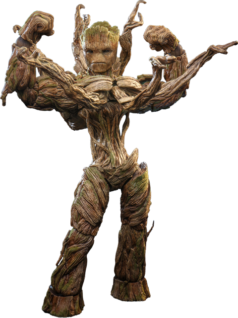 Hot Toys Guardians Of The Galaxy Vol. 3 Groot 1/6th Scale Deluxe Figure