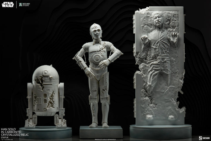 Daniel Arsham Star Wars Han Solo In Carbonite Crystallized Relic Limited Edition Statue