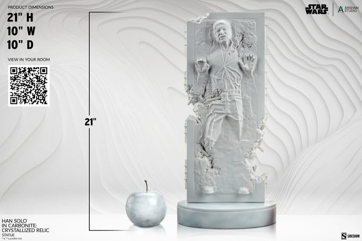 Daniel Arsham Star Wars Han Solo In Carbonite Crystallized Relic Limited Edition Statue