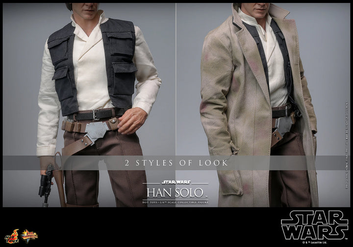 Hot Toys Star Wars Return of the Jedi Han Solo 1/6th Scale Figure