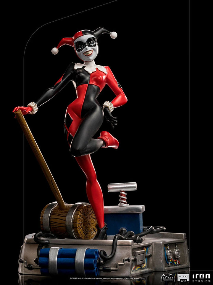 Iron Studios Batman The Animated Series Harley Quinn 1/10 Art Scale Statue