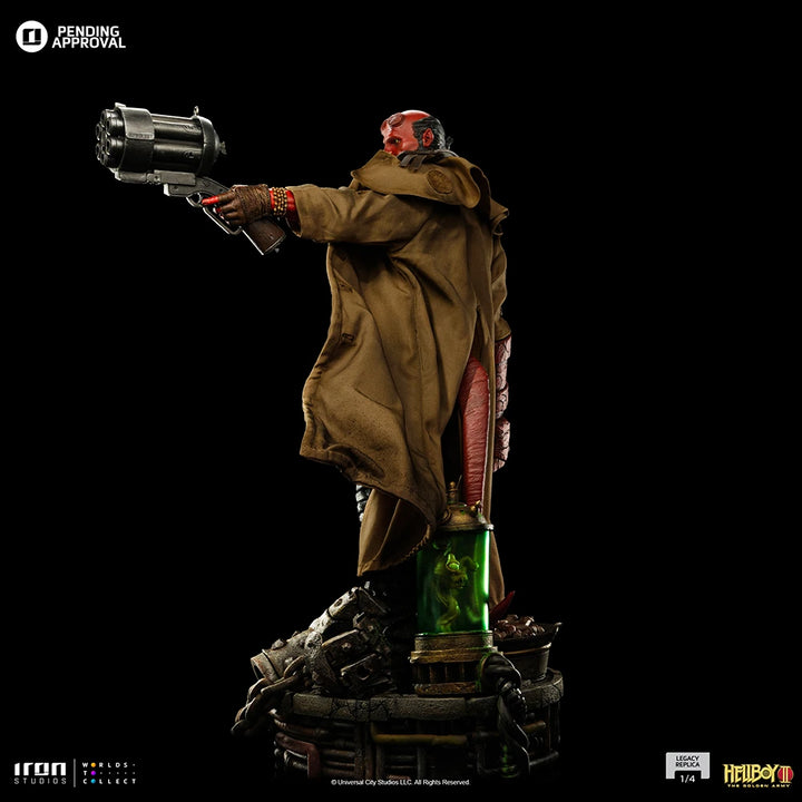 Iron Studios Hellboy II The Golden Army Legacy Replica Hellboy Limited Edition 1/4 Scale Statue