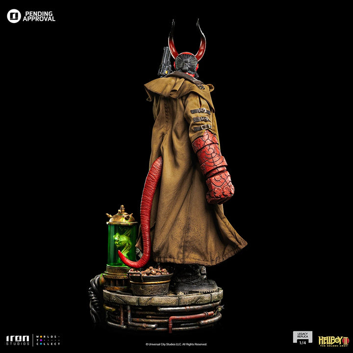 Iron Studios Hellboy II The Golden Army Legacy Replica Hellboy Limited Edition 1/4 Scale Statue