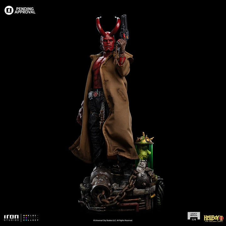 Iron Studios Hellboy II The Golden Army Legacy Replica Hellboy Limited Edition 1/4 Scale Statue