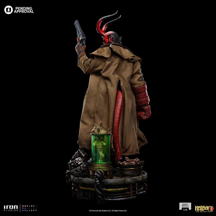 Iron Studios Hellboy II The Golden Army Legacy Replica Hellboy Limited Edition 1/4 Scale Statue