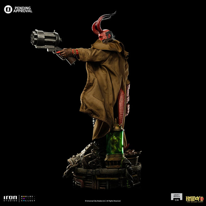Iron Studios Hellboy II The Golden Army Legacy Replica Hellboy Limited Edition 1/4 Scale Statue
