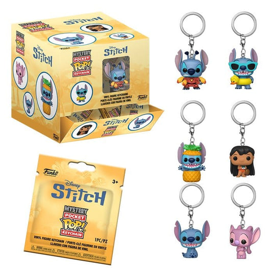 Funko Pop! Mystery Keychain Lilo & Stitch (Case of 12)