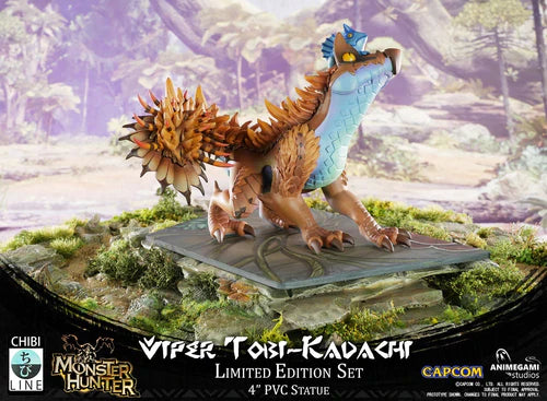 Animegami Chibi Monster Hunter PVC (Viper Tobi Kadachi) Figure - Image 2