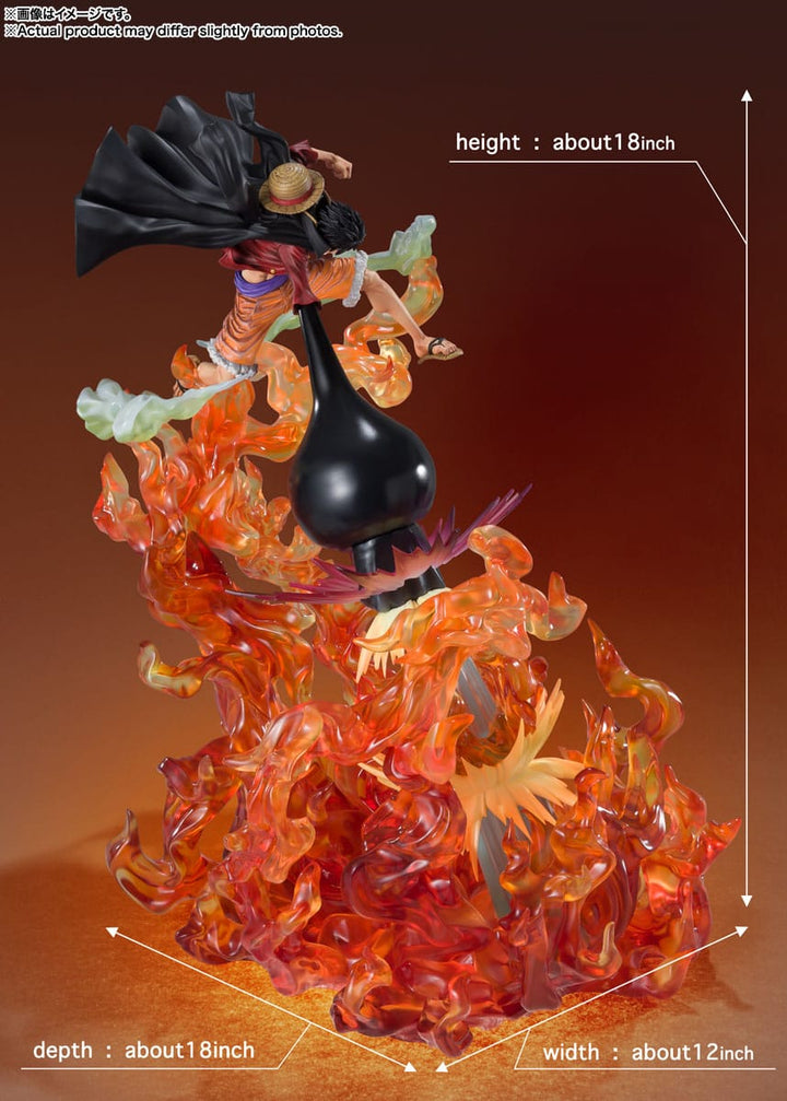 One Piece FiguartsZERO Monkey D. Luffy Red Roc (Extra Battle Spectacle)