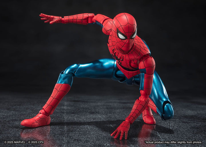 Spider-Man No Way Home S.H.Figuarts Spider-Man (New Red & Blue Suit) Action Figure