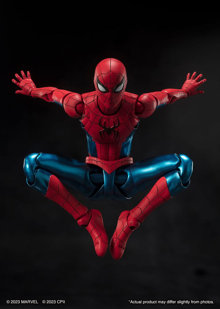 Spider-Man No Way Home S.H.Figuarts Spider-Man (New Red & Blue Suit) Action Figure