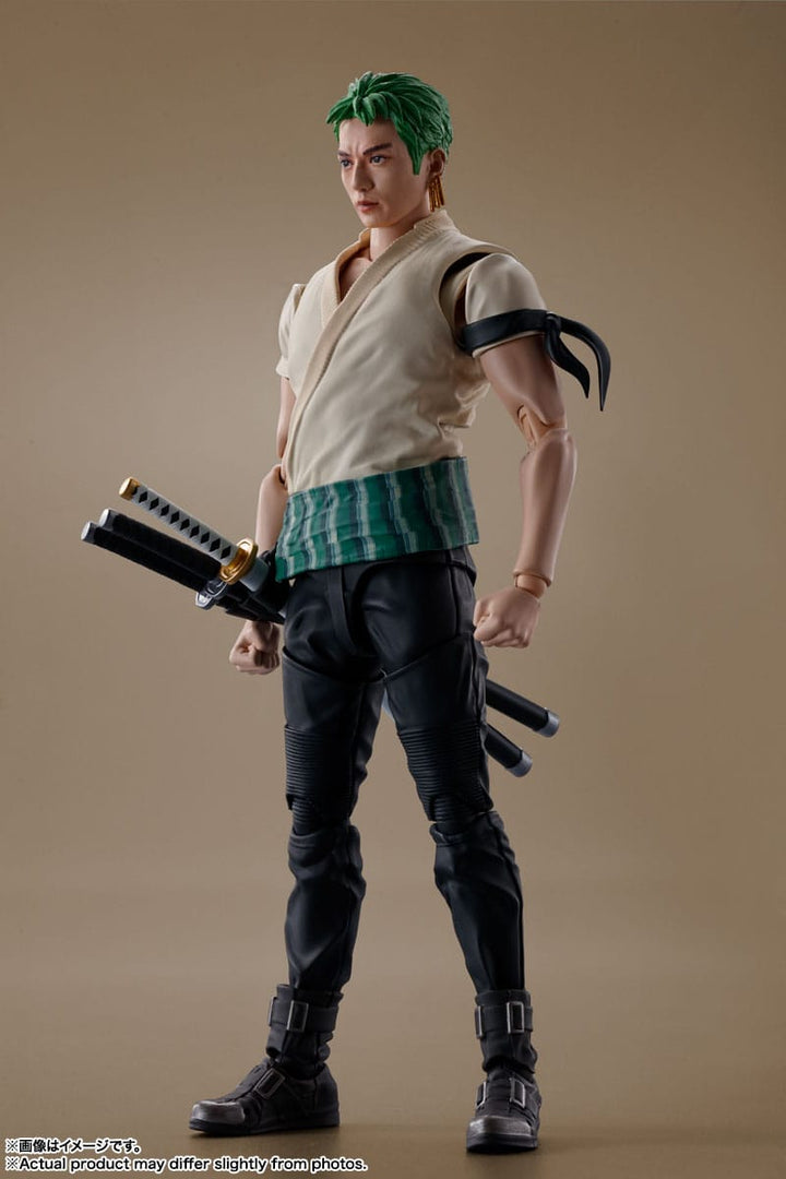 One Piece (Netflix Series) S.H.Figuarts Roronoa Zoro Action Figure