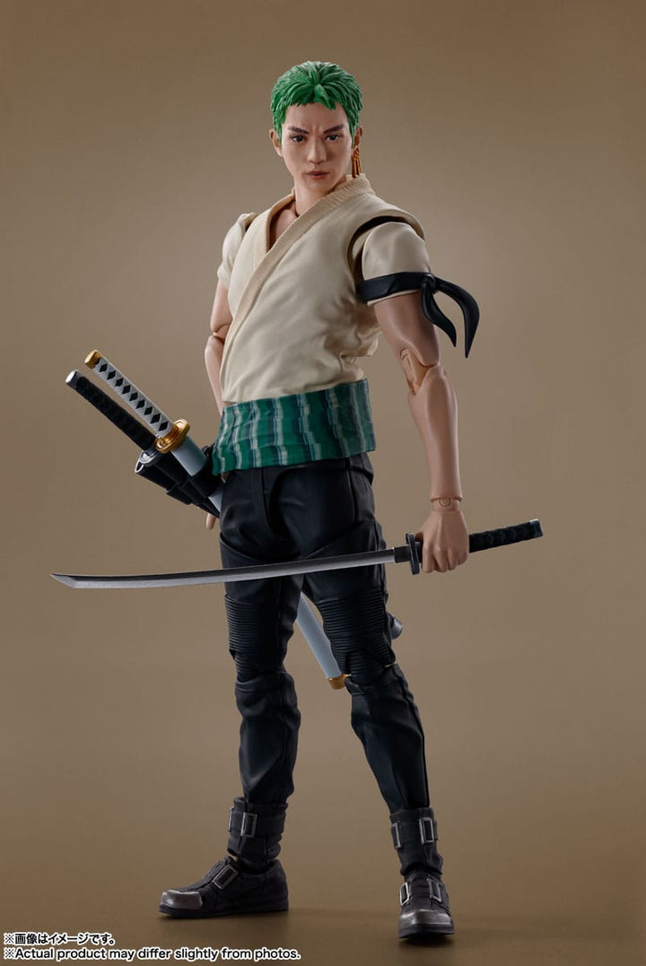 One Piece (Netflix Series) S.H.Figuarts Roronoa Zoro Action Figure