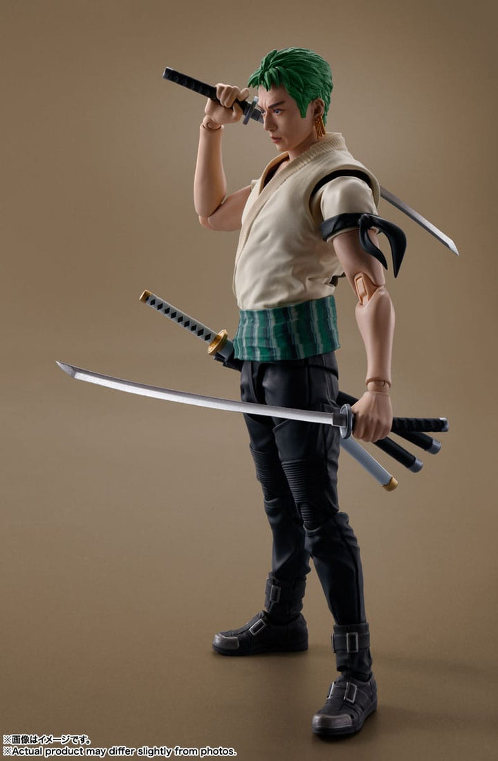 One Piece (Netflix Series) S.H.Figuarts Roronoa Zoro Action Figure