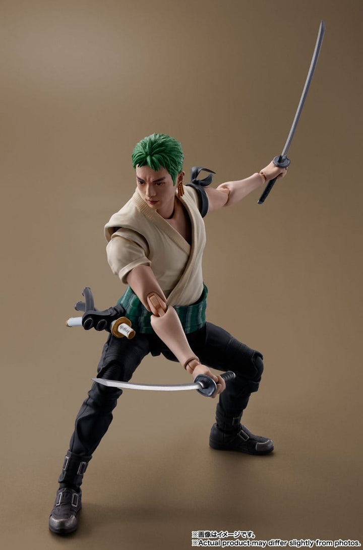 One Piece (Netflix Series) S.H.Figuarts Roronoa Zoro Action Figure