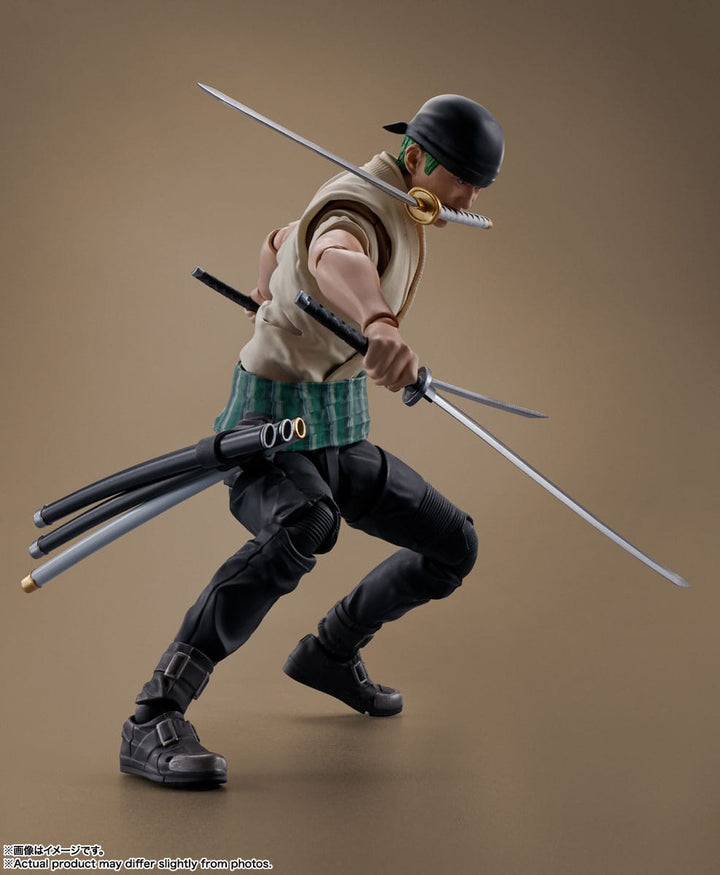 One Piece (Netflix Series) S.H.Figuarts Roronoa Zoro Action Figure