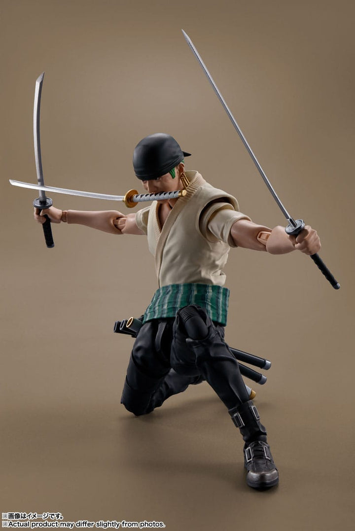One Piece (Netflix Series) S.H.Figuarts Roronoa Zoro Action Figure