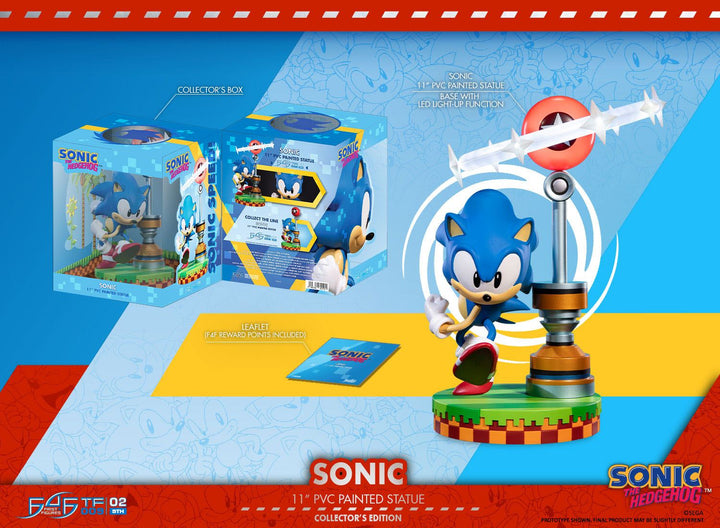 First4Figures Sonic The Hedgehog Sonic Collector's Edition Statue