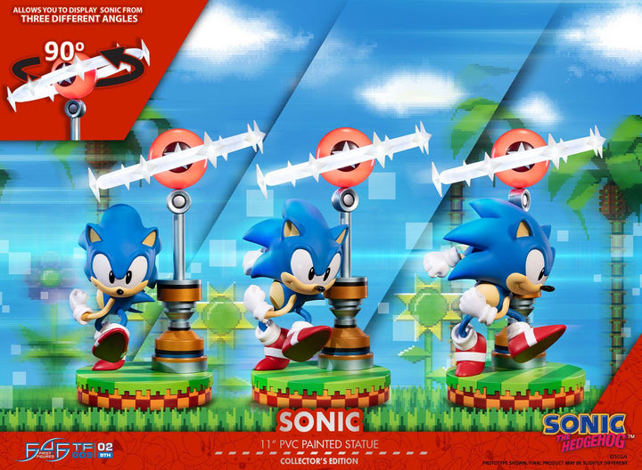 First4Figures Sonic The Hedgehog Sonic Collector's Edition Statue