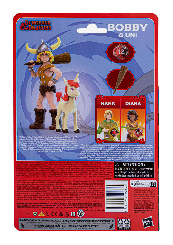Dungeons & Dragons Cartoon Classics Bobby & Uni