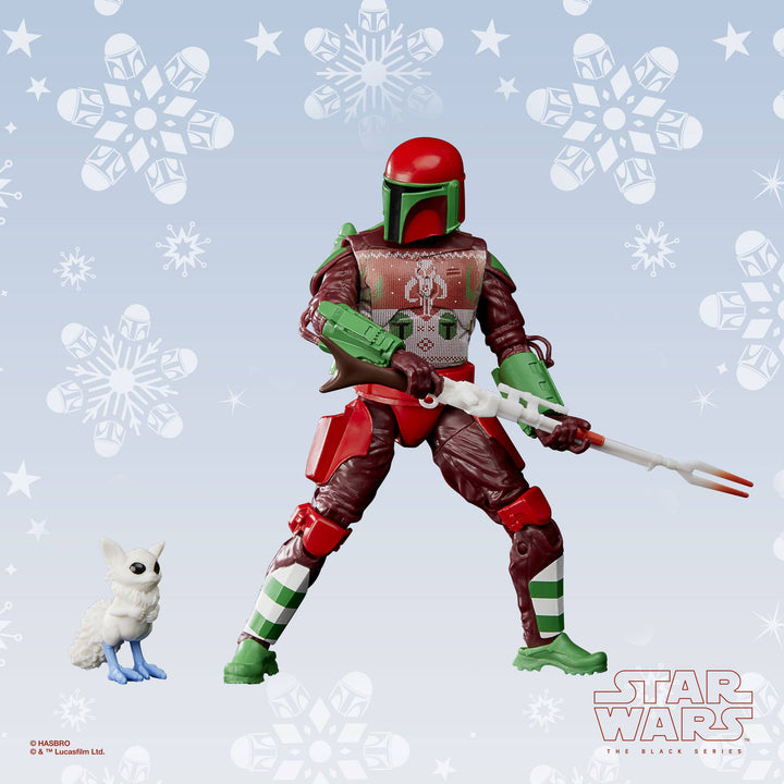 Star Wars The Black Series Mandalorian Warrior (Holiday Edition)