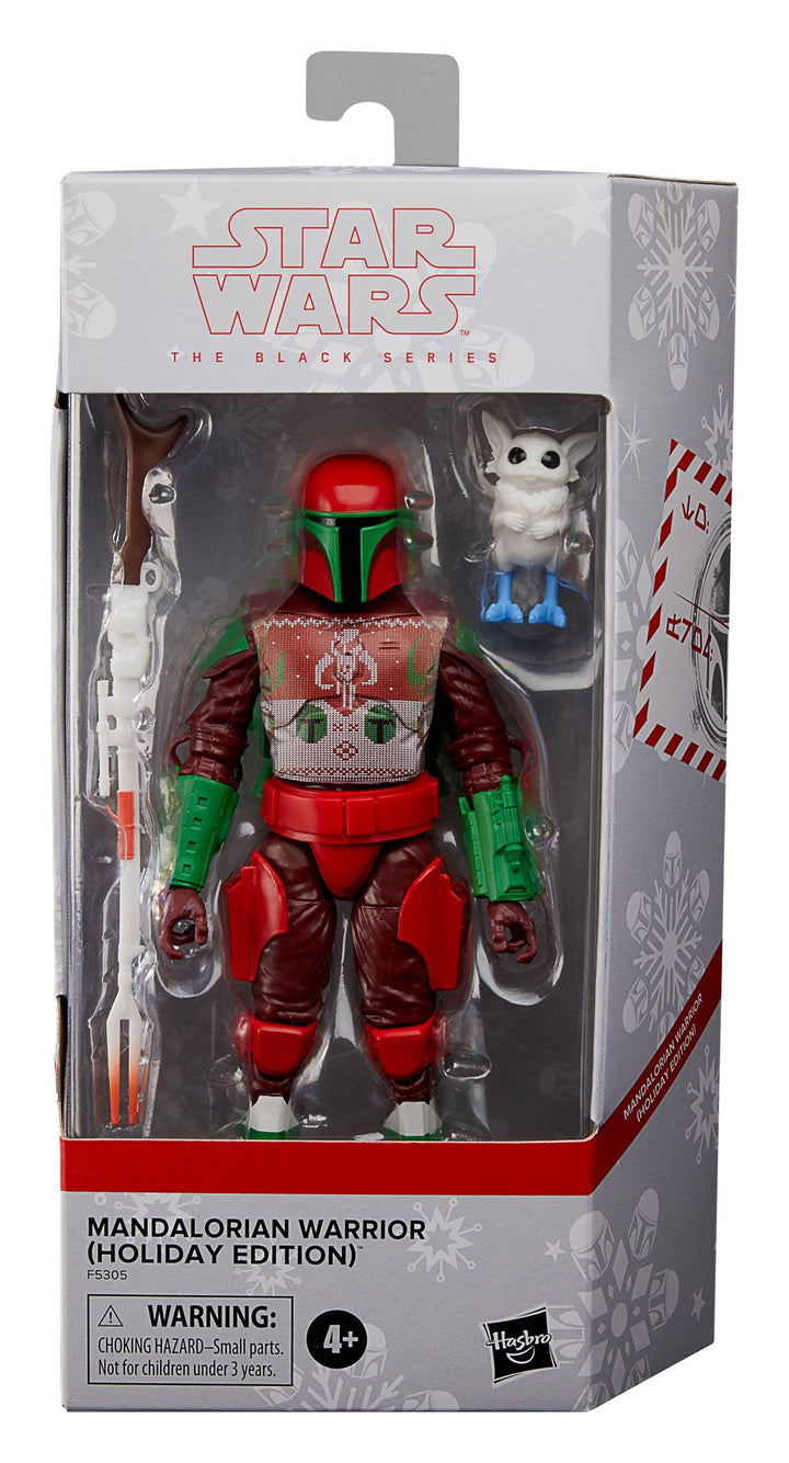 Star Wars The Black Series Mandalorian Warrior (Holiday Edition)