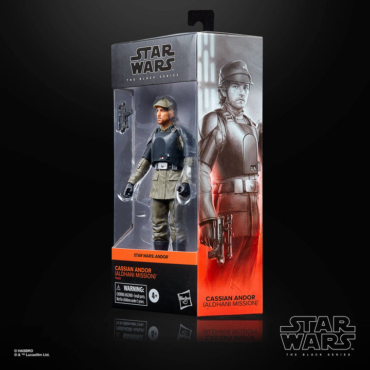 Star Wars The Black Series Cassian Andor (Aldhani Mission) 6" Action Figure