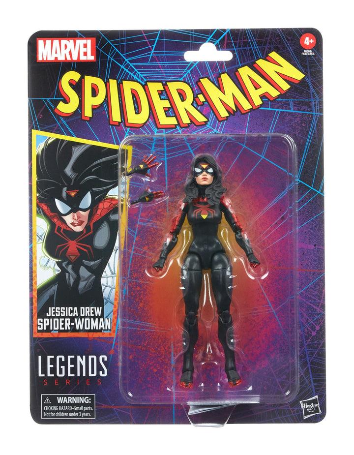 Marvel Legends Retro Spider-Man Jessica Drew Spider-Woman
