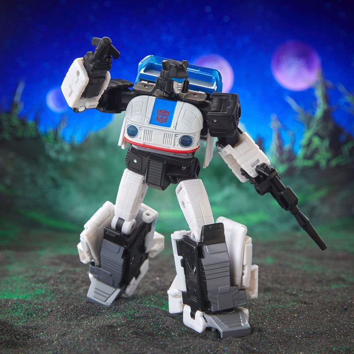 Transformers Buzzworthy Bumblebee Legacy: Evolution Origin Autobot Jazz